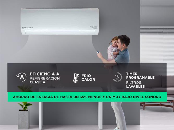 Aire Acondicionado Inverter Electra ETRDI35 Frío / Calor 3400w - 2