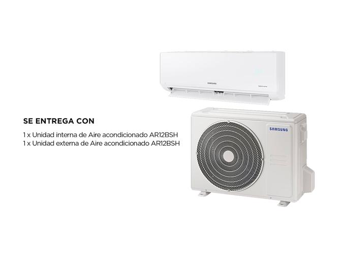 Aire Acondicionado Samsung Split Digital Inverter FrioCalor 2687F  3000W AR12BSHQAWK2BG - 5