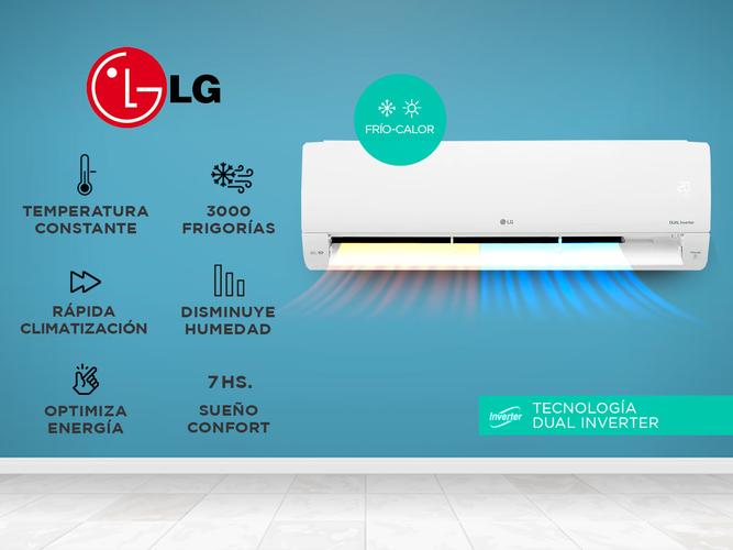 Aire Acondicionado Inverter LG WiFi Frío-Calor 3000 Frigorías - 1