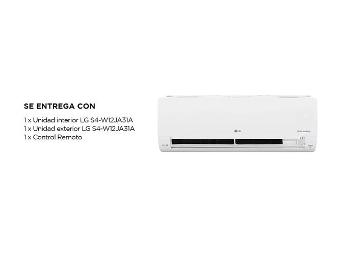 Aire Acondicionado Inverter LG WiFi Frío-Calor 3000 Frigorías - 5