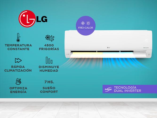 Aire Acondicionado Inverter LG WiFi Frío-Calor 4500 Frigorías - 1