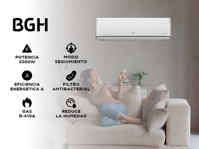 Aire Acondicionado BGH On Off Split FrioCalor Silent Air 3300W BS35WCAU Outlet - 1