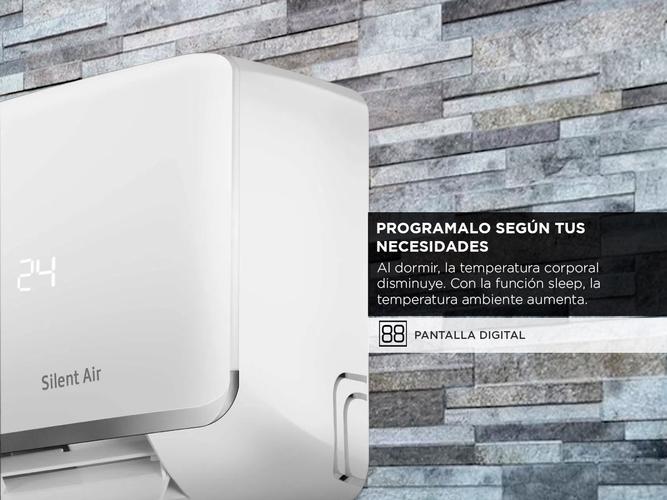  Aire acondicionado Split BGH Silent Air Frio/Calor 3000F 3550W BS35WCCR - 3