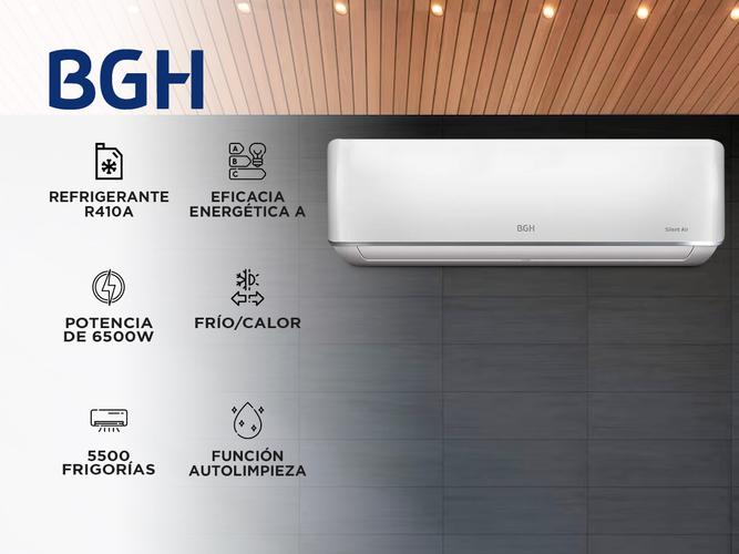 Aire Acondicionado BGH Split FríoCalor BGH 5500F 6300W BSH65WCU - 1