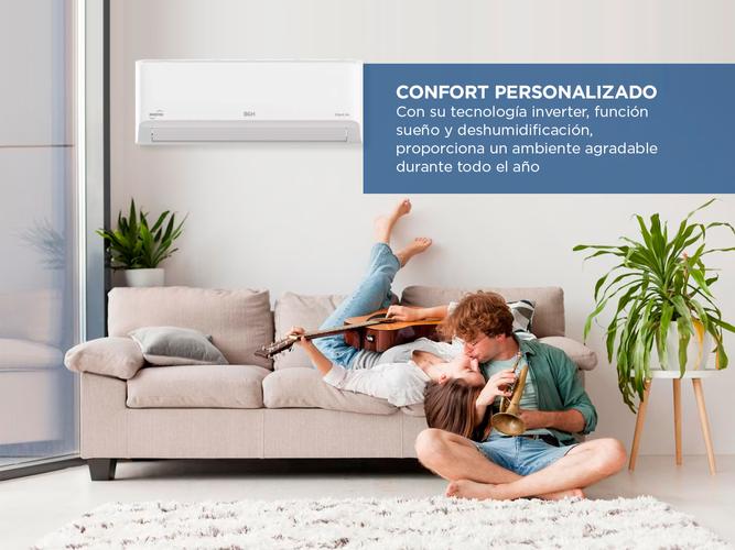 Aire Acondicionado BGH Inverter Split Frio/Calor Silent Air 3000F 3500w BSI35WCGT  - 2