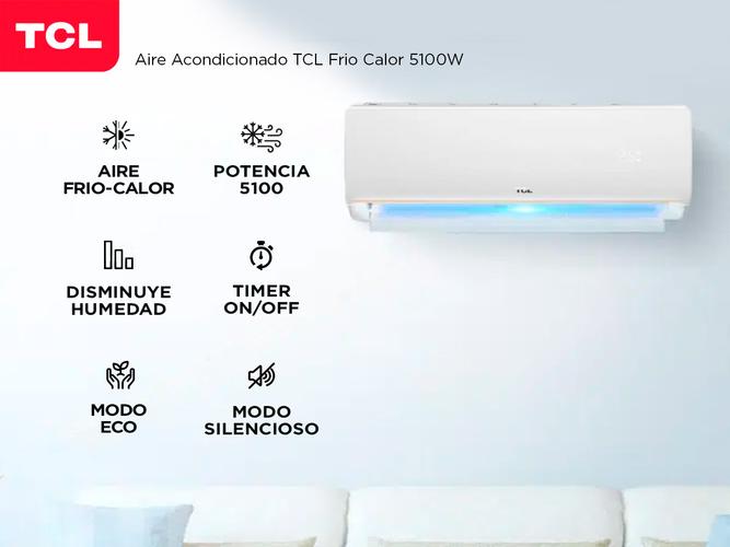 Aire Acondicionado TCL Frio Calor 5100W On Off - 1