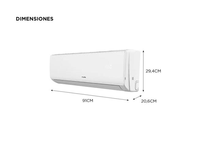 Aire Acondicionado TCL Frio Calor 5100W On Off - 4