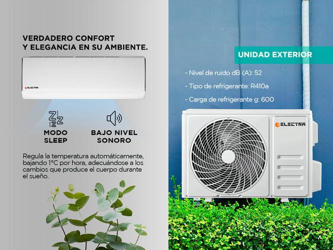Aire Acondicionado Electra ENTRDO32TC On Off Split FrioCalor 3200W - 3