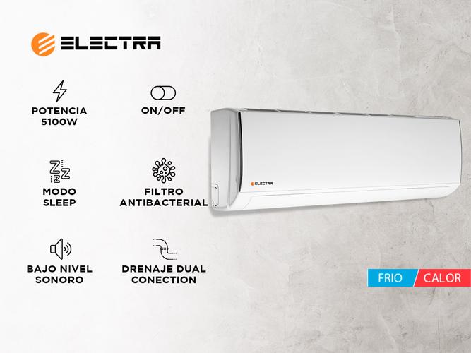 Aire Acondicionado Electra ENTRDO53TC On Off Split Frio/Calor 5300W - 1