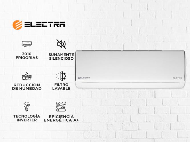 Aire Acondicionado Electra Inverter Frio Calor 3010 Frigorías ETRDI35TC - 1