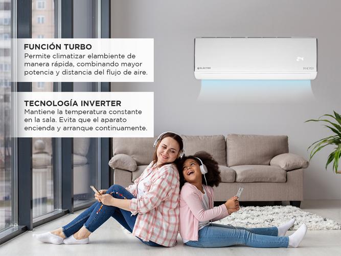 Aire Acondicionado Electra Trend Inverter Frio Calor 5300W Efic AENTRDI53TC   - 2
