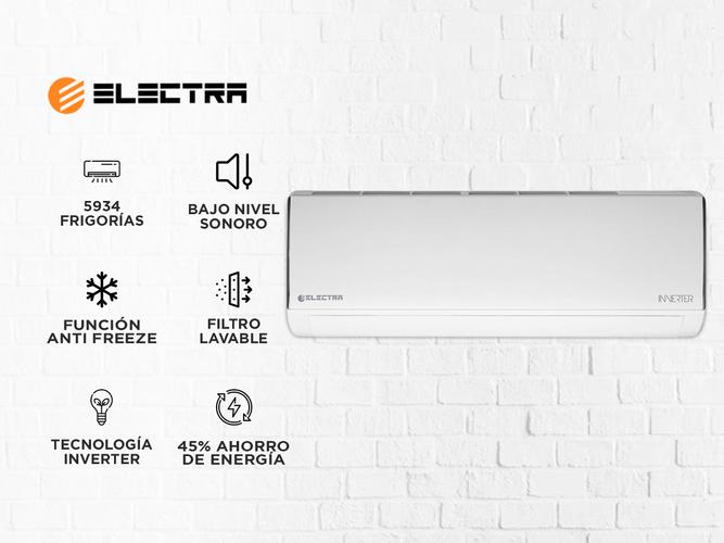 Aire Acondicionado Electra Inverter Frio Calor 5934 Frigorías ETRDI69TC - 1