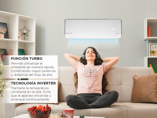Aire Acondicionado Electra Inverter Frio Calor 5934 Frigorías ETRDI69TC - 2