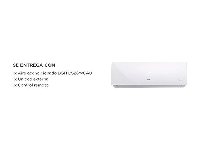 Aire Acondicionado Split FríoCalor BGH 2300F 2600W - 6
