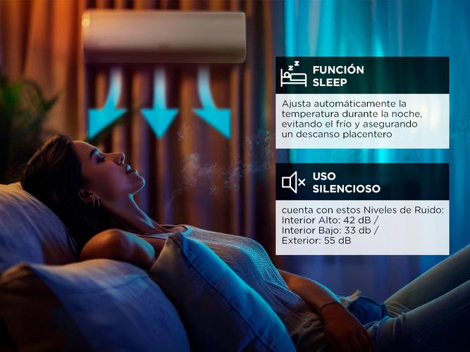 Aire Acondicionado Split BGH BS35WCHU Frio  Calor - 2