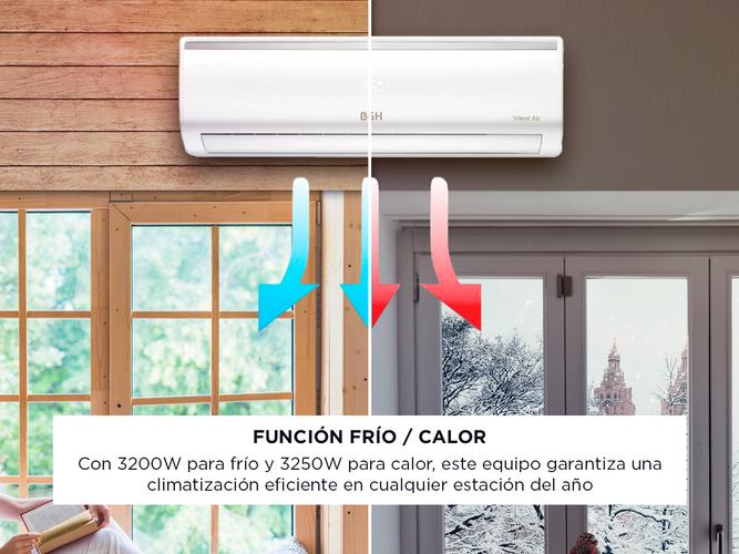 Aire Acondicionado Split BGH BS35WCHU Frio  Calor - 3