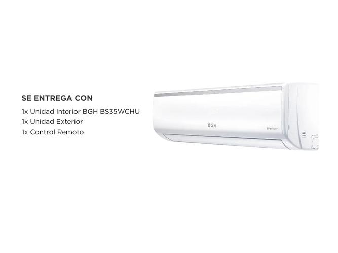 Aire Acondicionado Split BGH BS35WCHU Frio  Calor - 6