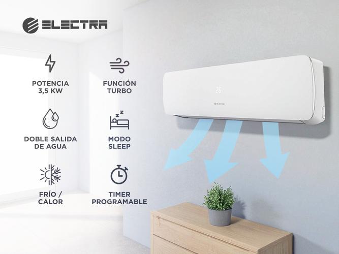 Aire Acondicionado Electra Cool Wave ETO35C Frío Calor - 1