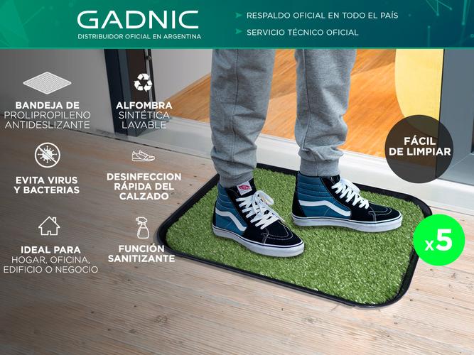 Alfombra Sanitizante Gadnic Desmontable AL5.0 x 5u - 1