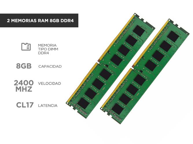 Combo Actualización PC AMD Ryzen 5 3400G con Video + A320 + 16gb - 3