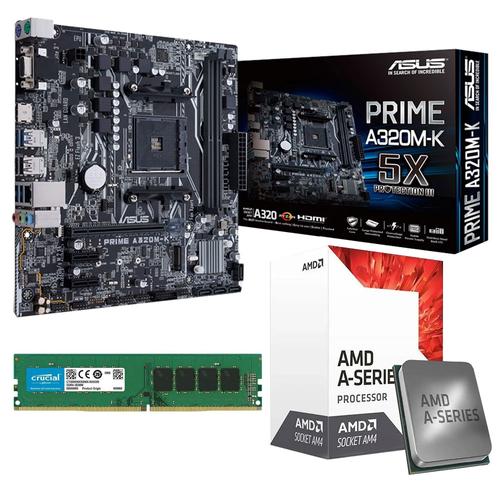 Combo Actualizacion AMD APU 9800 c/video + A320 + 8GB - 0