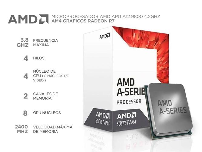 Combo Actualizacion AMD APU 9800 c/video + A320 + 8GB - 2