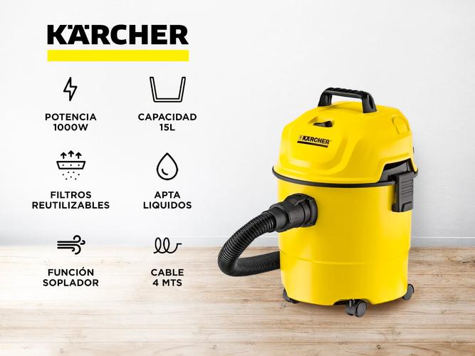Aspiradora de Tacho Multiuso Karcher WD1 - 1