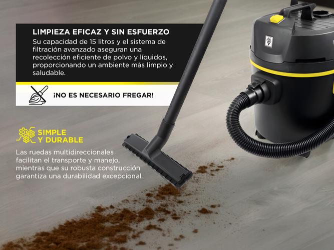 Aspiradora Polvo y Liquido NT 151 Black Edition Karcher - 2