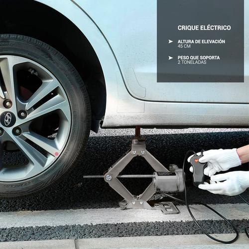 Kit Crique y Pistora Gadnic + Mini Compresor de Aire 12V - 3