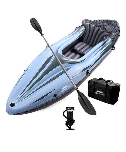 Kayak Inflable SouthPort By Gadnic 1 Persona Con Remo, Inflador y Bolso - 6
