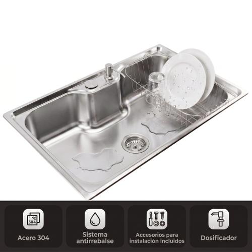 Bacha Lavabo Gadnic Desague con cesto - 0