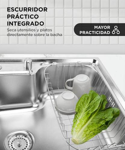 Bacha Lavabo Gadnic Desague con cesto - 2