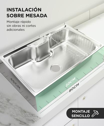 Bacha Lavabo Gadnic Desague con cesto - 3