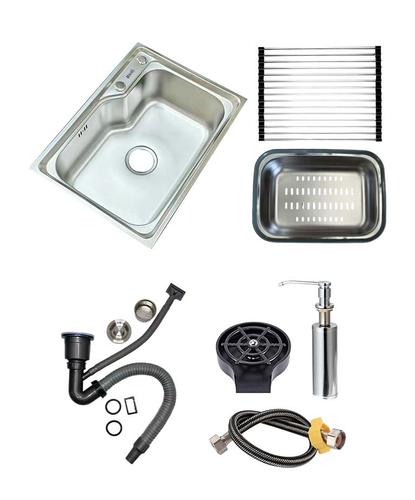 KBACHA04 - Bacha de Cocina Inteligente Rieti by Gadnic 75 cm Acero 304 Kit Completo - 6
