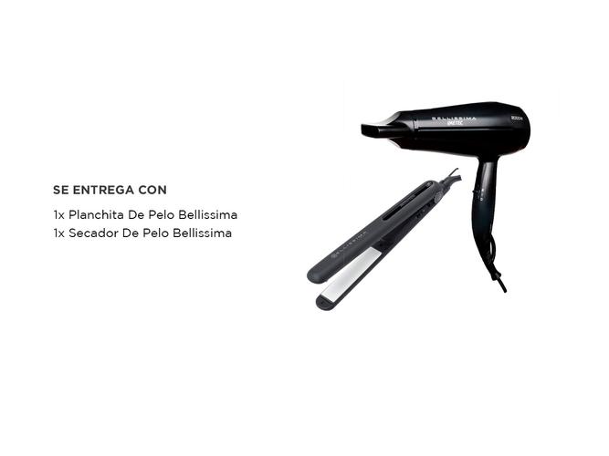 Planchita De Pelo Bellissima B9 100  Secador Imetec C19 - 6