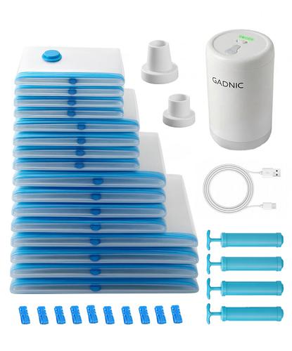 Acerca de Bomba de Vacio Gadnic 20W Succion Electrica 3700 Pa Bolsas Inflables USB - 6