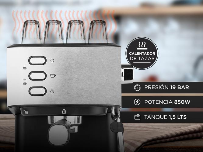 Kit Cafetera Express CME04  Molinillo De Cafe Profesional  - 2