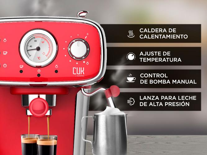 Kit Cafetera Express CME08 + Molinillo De Cafe Profesional  - 4