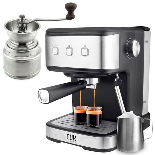 Cafetera Express 19 Bar CME04 + Molinillo De Cafe Manual Gadnic - 0