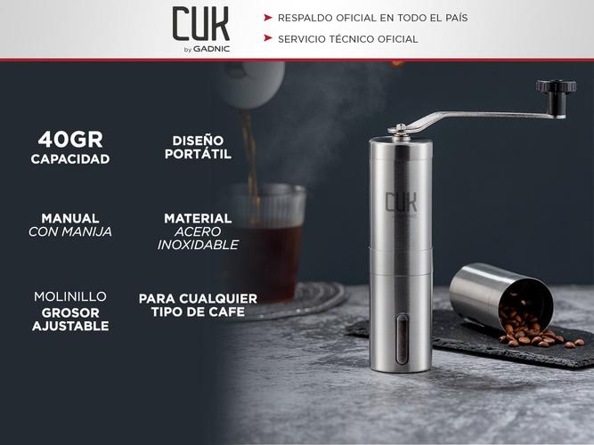 Set Barista Gadnic Cafetería Molinillo Tamper y Termómetro Cafe - 1