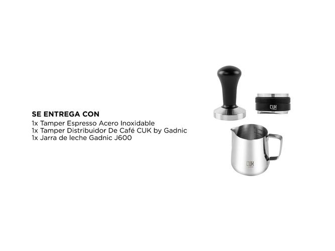 Kit Café Jarra con Tamper barista y Tamper Distribuidor de Café - 6