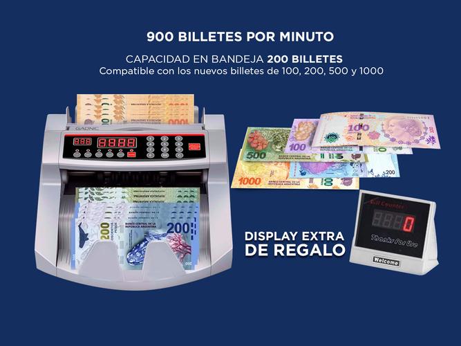 Kit de Seguridad Caja Fuerte + Contadora de billetes GADNIC  - 3