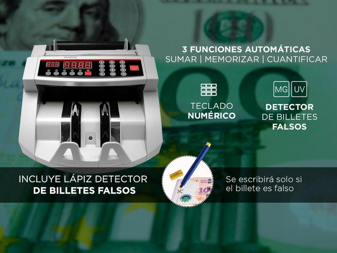 Kit de Seguridad Caja Fuerte + Contadora de billetes GADNIC  - 5