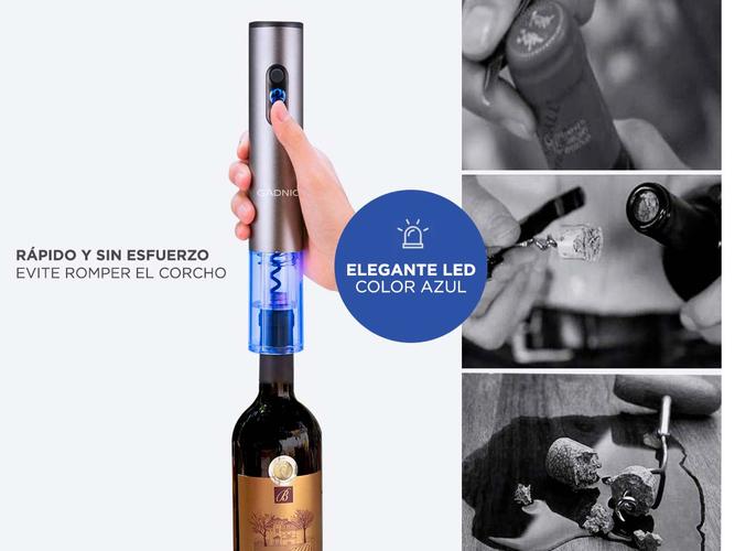 Cava De Vino Coolfroz WCTE00012 12 Botellas + Sacacorchos Automático Gadnic - 3