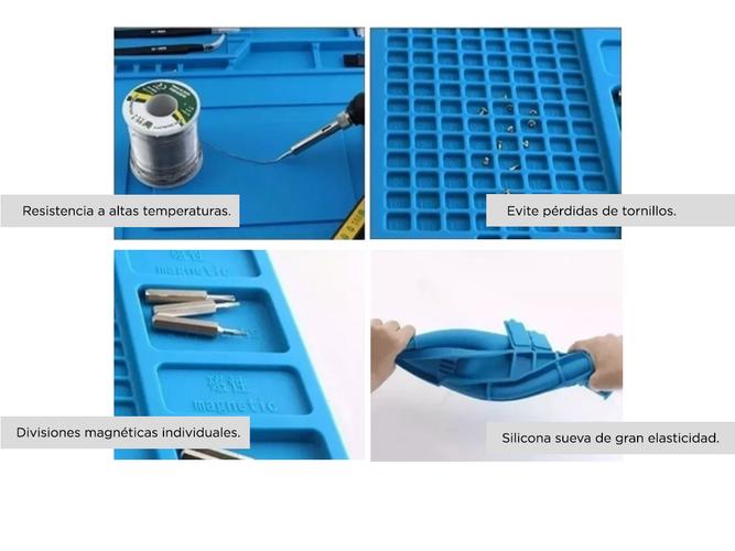 Kit Desarmador 80 en 1 Reparacion De Celulares + Manta Antiestática Gadnic - 3