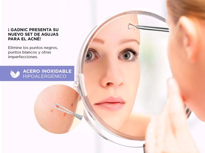 Limpiador Facial Electrico BF3078 + Extractor De Puntos Negros Gadnic - 2