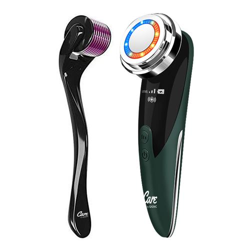 Kit Dermaroller  Cepillo Facial Masajeador LED - Rejuvenecedor - 0