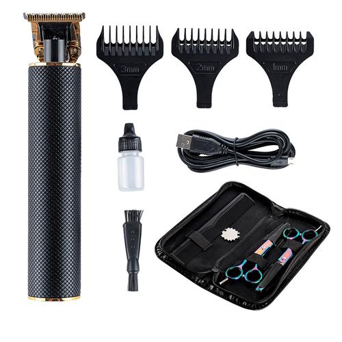 Kit Cortadora de Pelo Patillera + Tijeras + Estuche x2 - 0