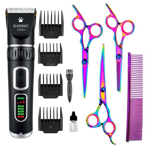 Kit Cortadora De Pelo + Tijeras De Peluqueria Profesional - 0