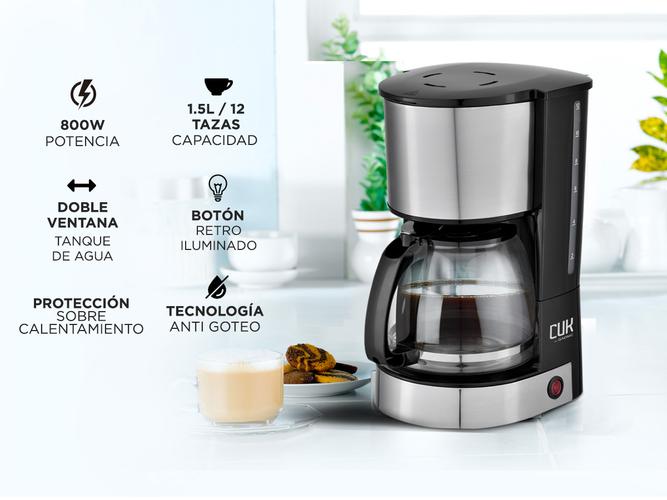 Kit Desayuno Pava Electrica + Tostadora + Cafetera Filtro + Juguera Pro+ Waflera Gadnic  - 5